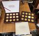 $100 Million Gold Classics Commemorative Coin Collection 24 Gold Plated Coins