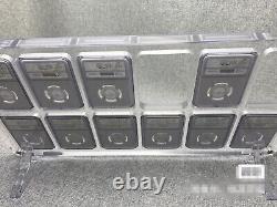 12 Grids Desktop Acrylic Display Case Protective Frame for ANACS/NGC/PCGS Holder