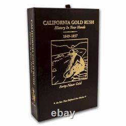 1857/0 $10 49er Horseman. 906 Fine Cal Gold PCGS with Nuggets