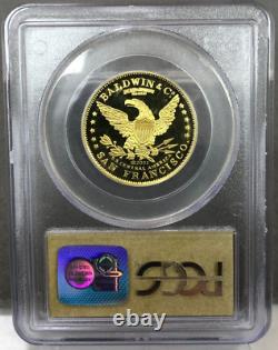 1857/0 49er Horseman $10 Gold S. S. Central America PCGS Deep Cameo Proof Coin