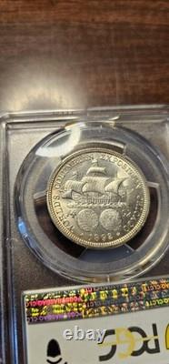 1892 Columbian Exposition Commemorative Silver Half Dollar PCGS MS64 Gold Shield