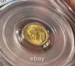 1903 $1 LA Purchase, McKinley Gold Commemorative PCGS MS-66 VERY PRETTY COIN