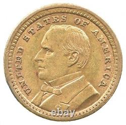 1903 $1 William McKinley Louisiana Purchase Commemorative Gold Dollar 1830
