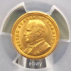 1903 Commemorative MCKINLEY Gold $1 PCGS MS64 #686 Unc BU ECC&C, Inc