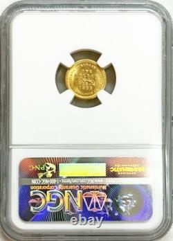 1903 GOLD USA McKINLEY $1 DOLLAR LOUISIANA PURCHASE COIN NGC MS 64