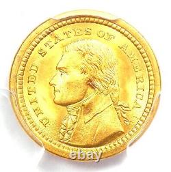 1903 Jefferson Louisiana Gold Dollar G$1. PCGS MS68 Top Pop 3/0. $50,000 Value