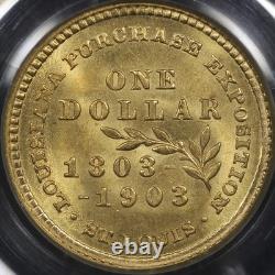 1903 McKinley Gold Dollar G$1 PCGS MS64 CAC? Flashy Example