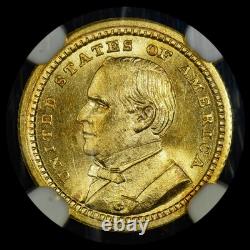 1903 Mckinley Gold $1 Commemorative? Ngc Ms-65? Louisiana Purchase Dollar Coin