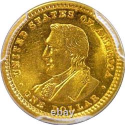 1904 Lewis & Clark $1 Gold Commemorative PCGS MS-63