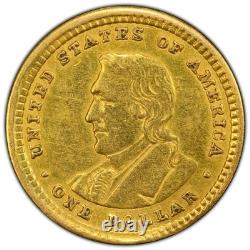 1904 Lewis and Clark Gold Dollar PCGS Genuine AU Detail