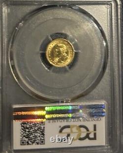 1905 $1 Lewis & Clark Exp Comm GOLD PCGS Cert Unc Details CLEANED -HISTORIC