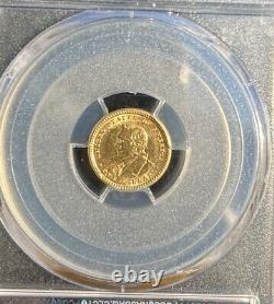 1905 $1 Lewis & Clark Exp Comm GOLD PCGS Cert Unc Details CLEANED -HISTORIC