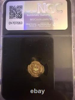 1909 WA Gold 1/2 DWT Alaska-Yukon-Pacific Expo Hart's Coins of the West NGC