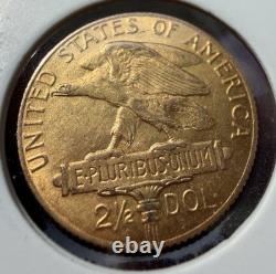 1915-S $2.5 Gold Commemorative Panama Pacific 6,749 Minted! Should Be Graded