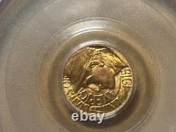 1915-S Commemorative Gold $1 Panama-Pacific Exposition PCGS MS64 BLAZER