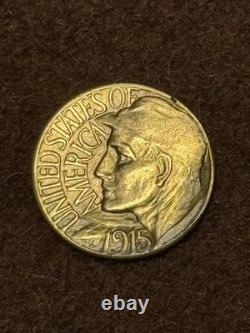 1915 S G1$ Panama Pacific Exposition Gold 1$ Commemorative