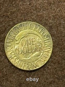 1915 S G1$ Panama Pacific Exposition Gold 1$ Commemorative