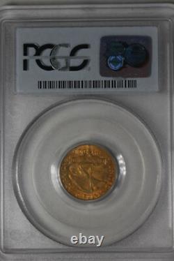 1915-s 2.50 Pcgs Ms64 Panama -pacific Gold $2.50 Commemorative Coin