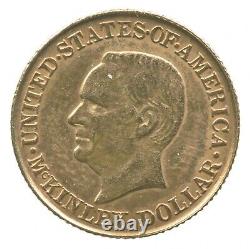 1916 $1 McKinley Commemorative Gold Dollar 8324