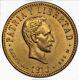 1916 4 Peso Gold Coin Pcgs Ms62 Gold Shield