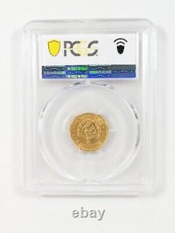 1916 4 Peso Gold Coin PCGS MS62 Gold Shield