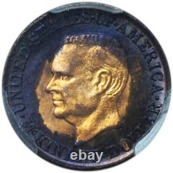 1916 McKinley Gold $1 Commemorative UNC Details PCGS Crazy Toning