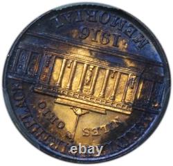 1916 McKinley Gold $1 Commemorative UNC Details PCGS Crazy Toning