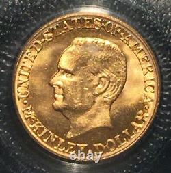 1916 McKinley Gold Dollar == MS-65 PCGS == Nice Flashy Coin ===