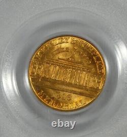 1916 McKinley Memorial $1 Gold Commemorative PCGS MS 64 Old Green Holder