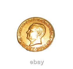 (1916) USA AV Gold Mckinley Commemorative issue $1 Dollar coin, super coin