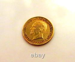 (1916) USA AV Gold Mckinley Commemorative issue $1 Dollar coin, super coin
