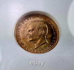 1917 McKinley $1 Gold U. S. Commemorative Coin NGC MS 62