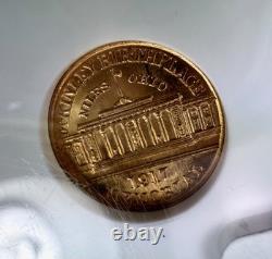 1917 McKinley $1 Gold U. S. Commemorative Coin NGC MS 62
