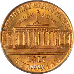1917 McKinley Commemorative Gold $1 PCGS MS65 Superb Eye Appeal