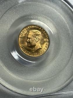 1917 Mckinley Commemorative Gold Dollar Pcgs Ms64 Ogh Great Strike