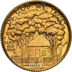 1922 G$1 Grant Star NGC MS67 CAC withPhotoVision Classic Gold Commemorative