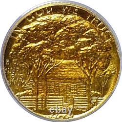 1922 Grant With Star $1 Gold Commemorative PCGS MS-64