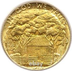 1922 Grant, With Star G$1 PCGS MS 66 Early Gold Commemorative Dollar