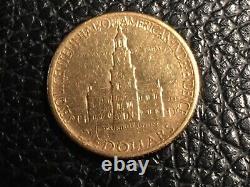 1926 2 1/2 Sesquicentennial Commemorative Gold Coin Some Damage And Cleaned