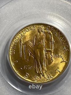 1926 $2.50 Sesquicentennial Commemorative Gold PCGS MS65 Item 6877