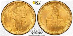 1926 $2.50 Sesquicentennial Gold Quarter Eagle Commemorative PCGS MS63