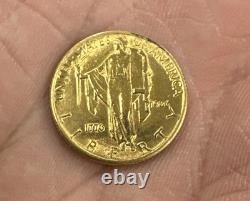 1926 Gold $2.50 America Sesquicentennial UNC Beautiful Coin #7783