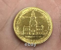 1926 Gold $2.50 America Sesquicentennial UNC Beautiful Coin #7783