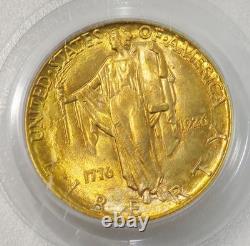 1926 Gold $2.5 America Sesquicentennial Commemorative Pcgs Mint State 64