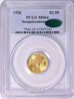 1926 P Gold $2.5 Sesquicentennial PCGS MS-64 Sesquicentennial