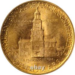 1926 Sesqui Commemorative Gold $2.50 PCGS MS65 Superb Eye Appeal