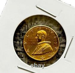 1960s Vatican City Gold Paul VI Gold Medal, 5.13 Grams Of 90%