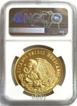 1962 Gold Mexico 50 Pesos Cinco De Mayo Commemorative Coin Ngc Mint State 63