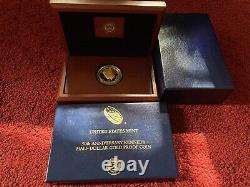 1964-2014 50th Anniversary Kennedy Half Dollar 24K GOLD PROOF Coin