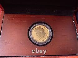 1964-2014 50th Anniversary Kennedy Half Dollar 24K GOLD PROOF Coin